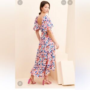 For Love And Lemons Colorful Floral Maxi Dress